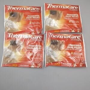 Thermacare Neck Shoulder Pain Therapy 4 Heat wraps